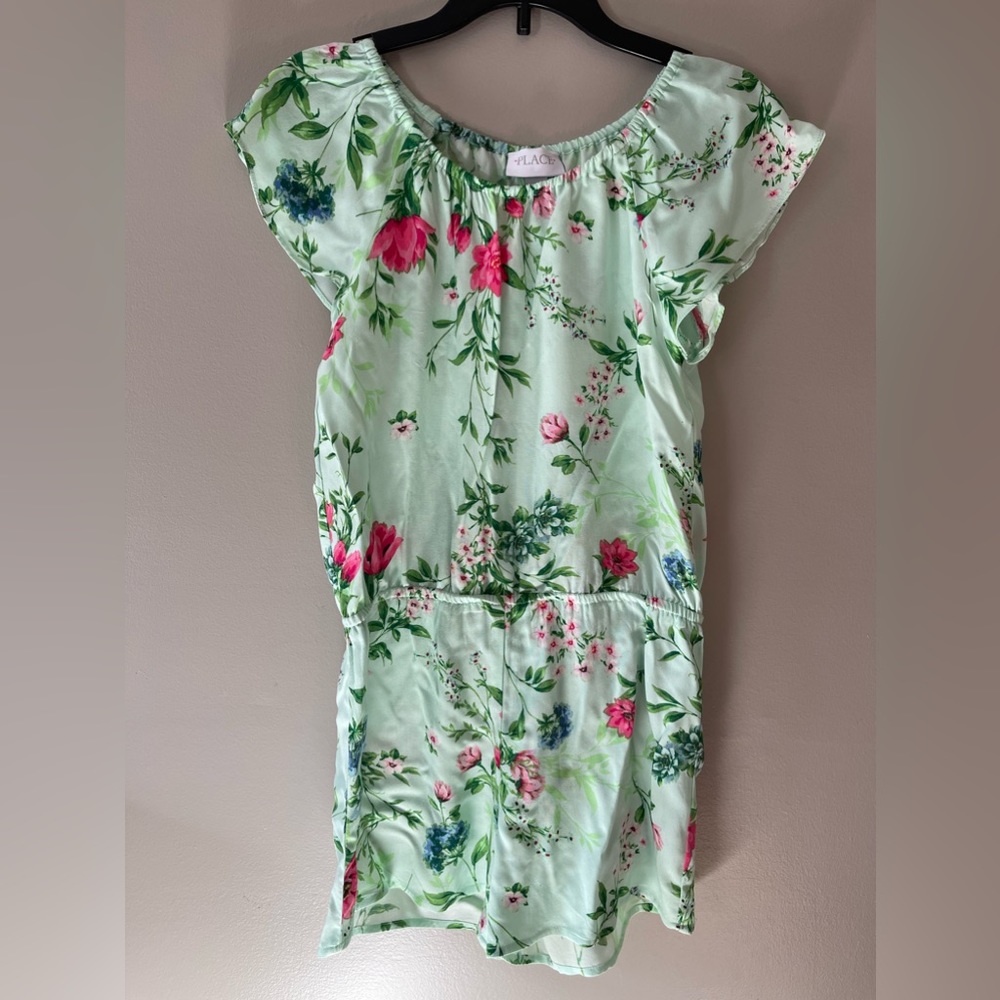 Floral Romper for Big Girls